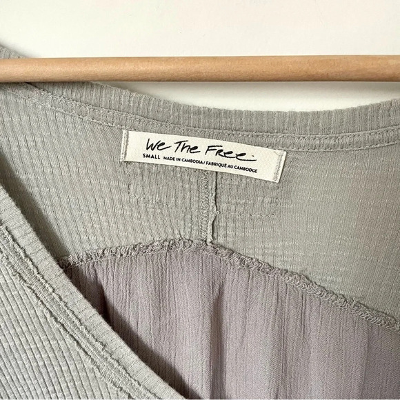 Free People We the Free TT Special Tee Grey - Picture 9 of 12